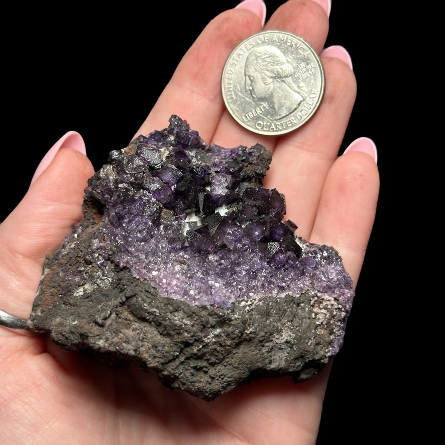 Dark Purple Fluorite