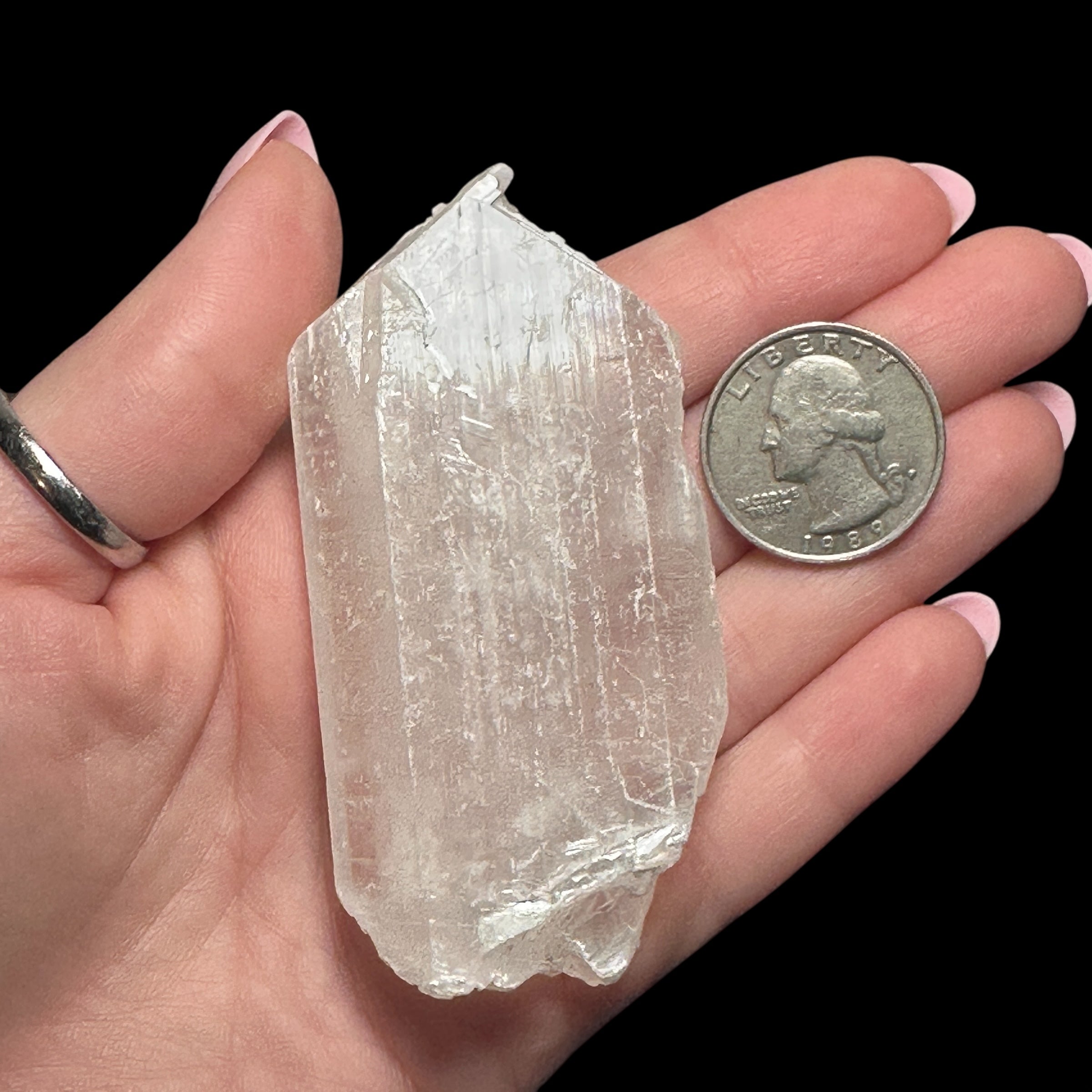 Mexican Selenite Blade | Stock A