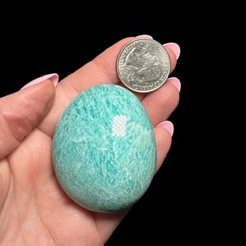 Amazonite Palm Stone | Stock B