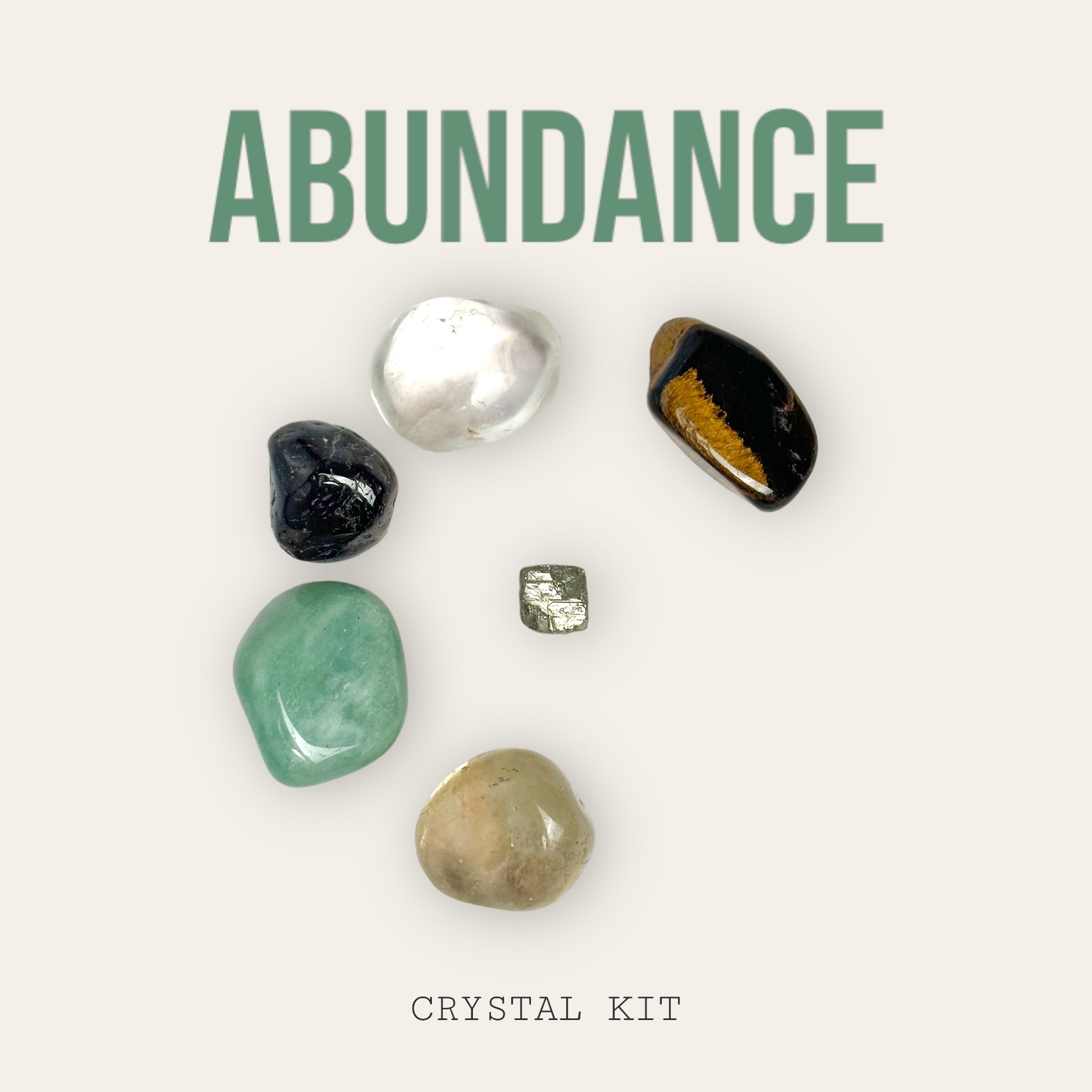 ABUNDANCE-ACTIVATING:: Abundance Crystal Kit