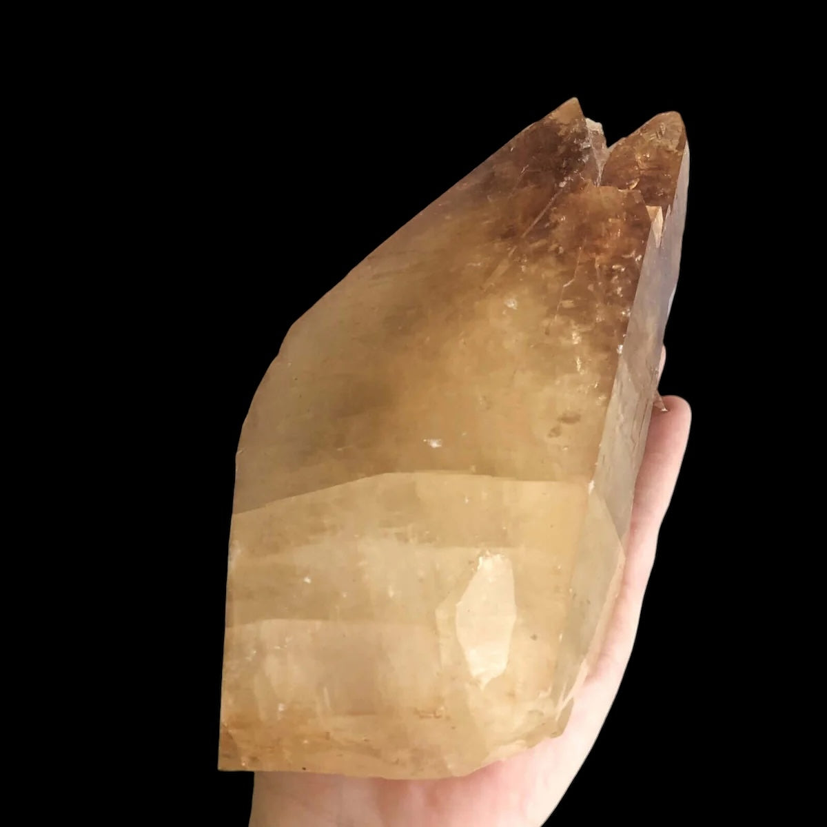 Elmwood “Stellar Beam” Calcite for Transformation and Protection Mooncat Crystals