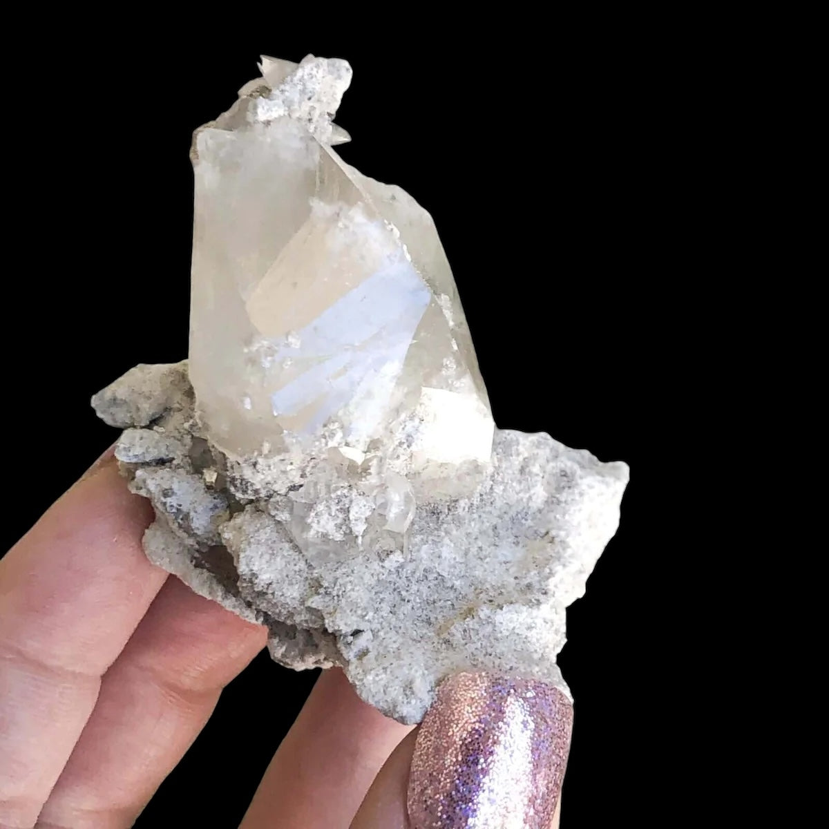 Elmwood “Stellar Beam” Calcite for Transformation and Protection| Stock B Mooncat Crystals