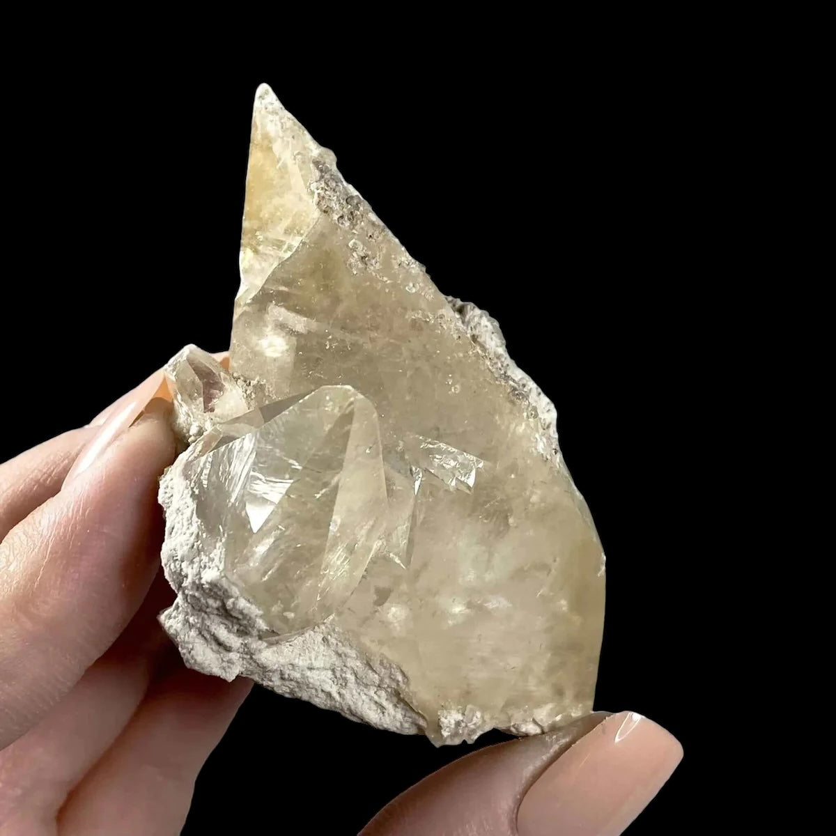 Elmwood “Stellar Beam” Calcite for Transformation and Protection| Stock F Mooncat Crystals