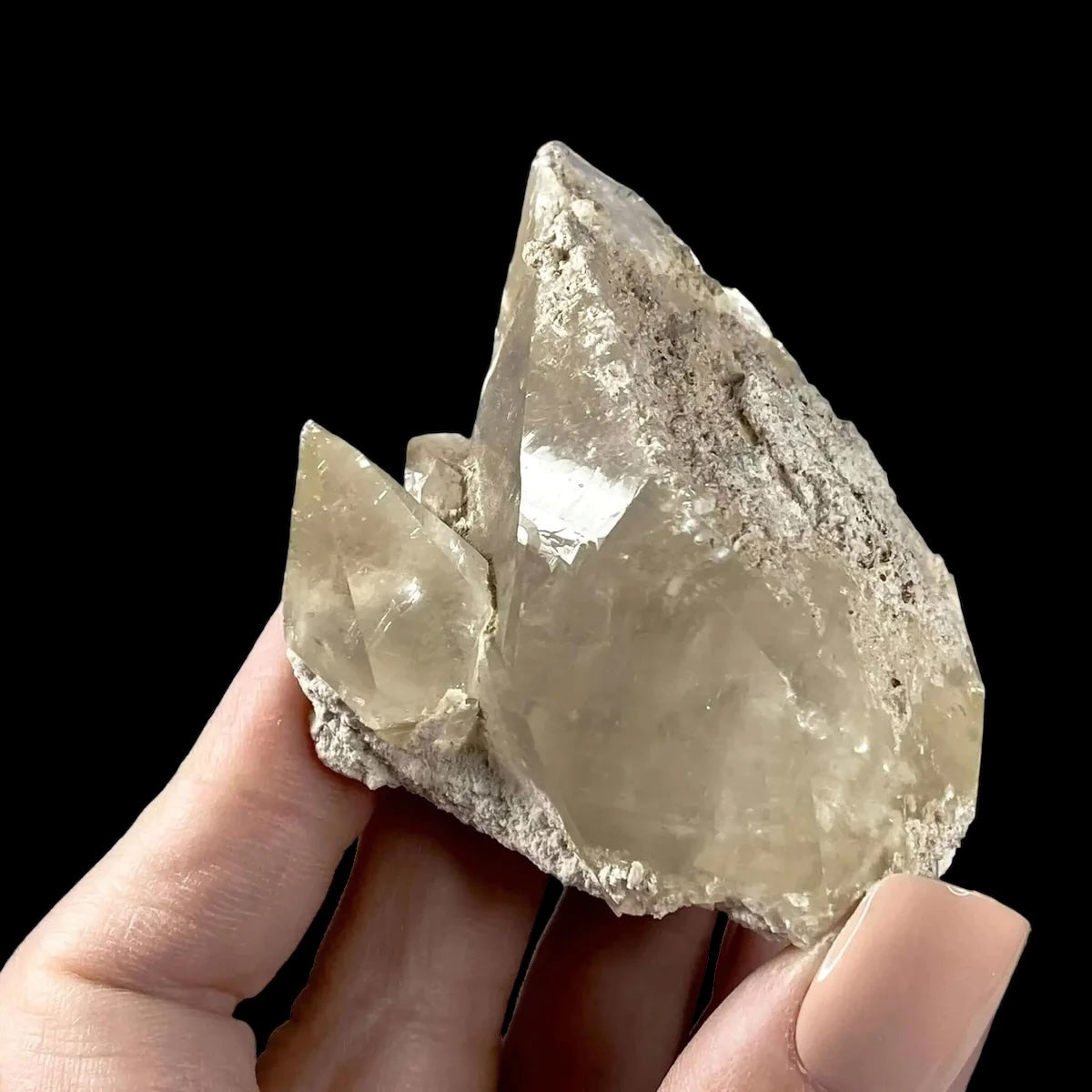 Elmwood “Stellar Beam” Calcite for Transformation and Protection| Stock F Mooncat Crystals