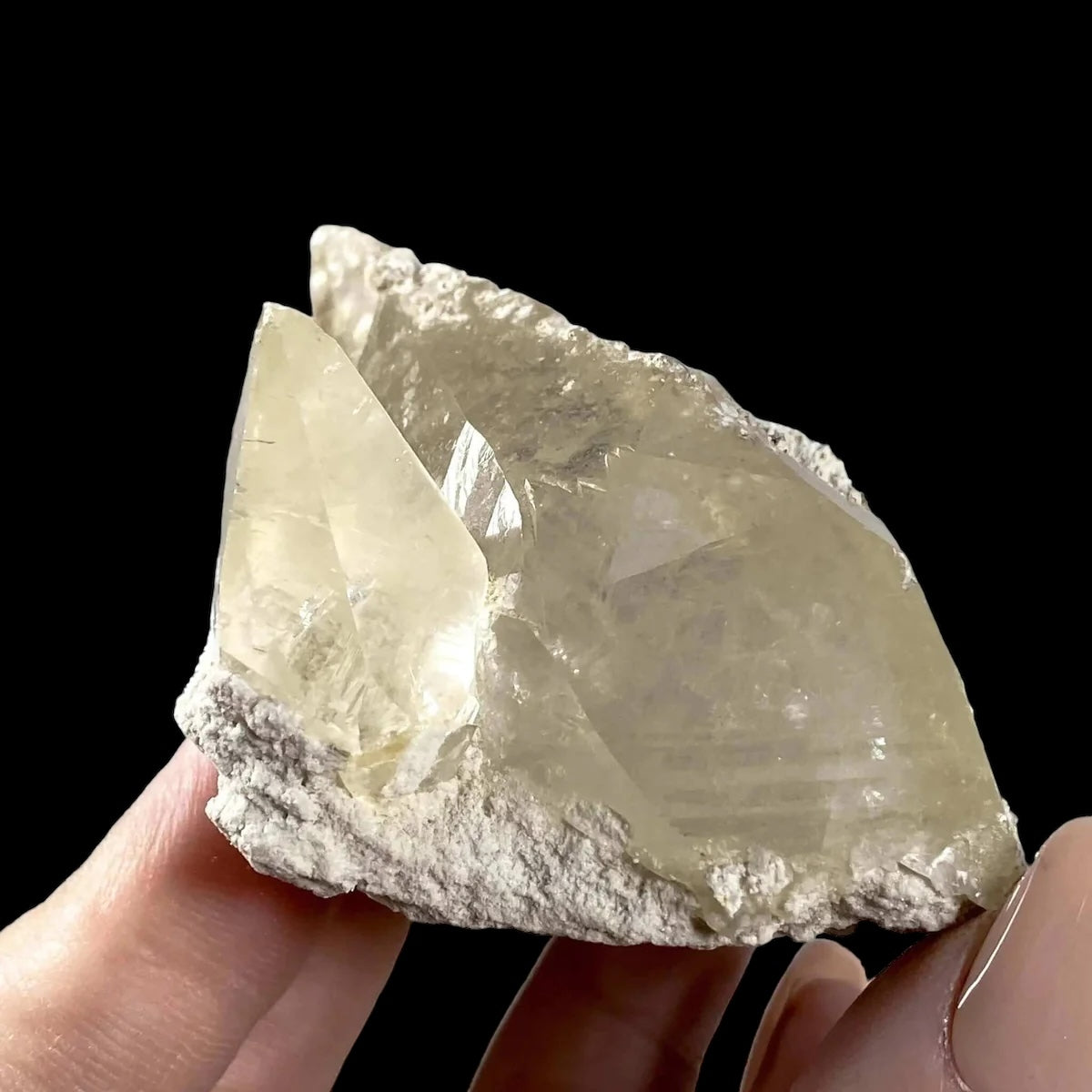 Elmwood “Stellar Beam” Calcite for Transformation and Protection| Stock F Mooncat Crystals