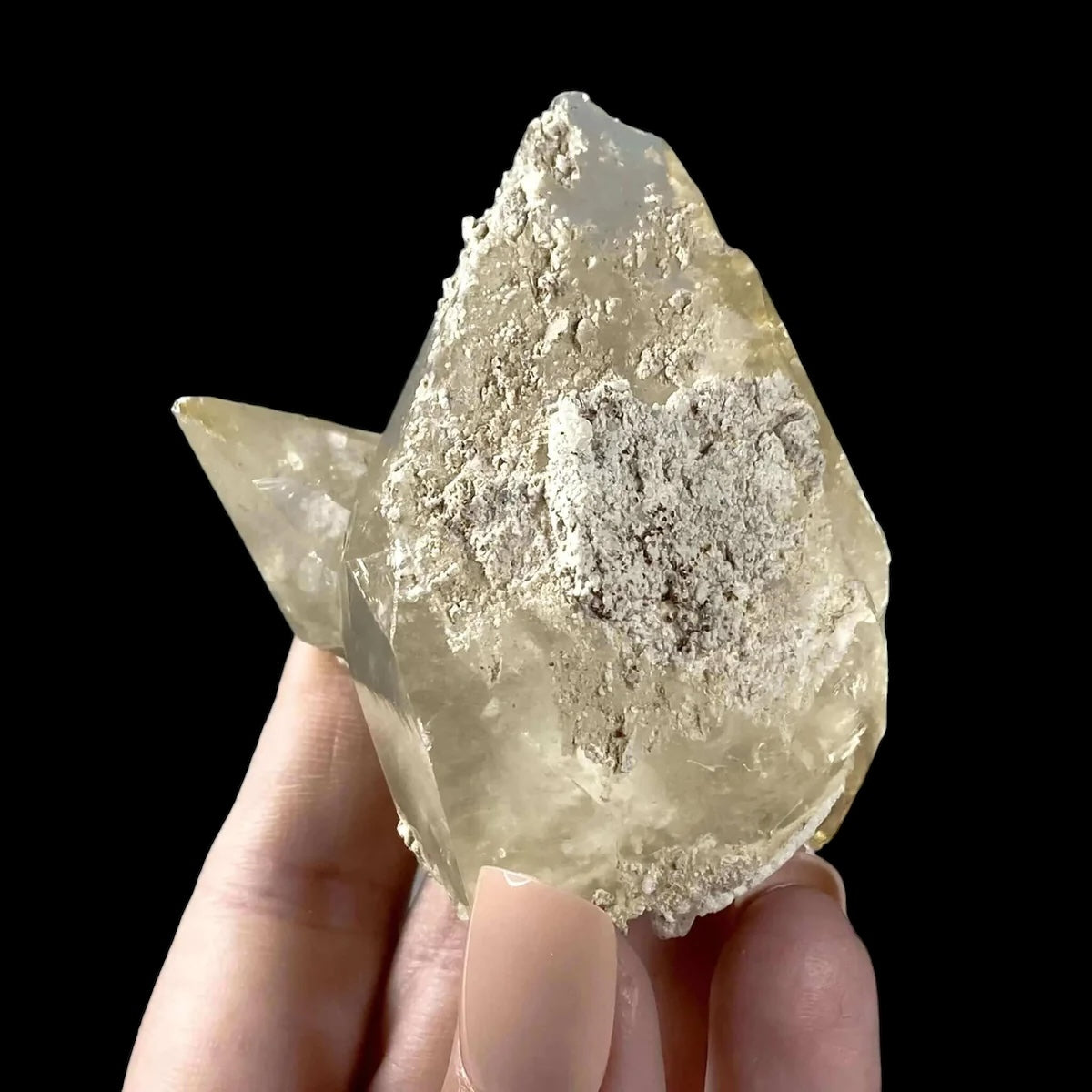 Elmwood “Stellar Beam” Calcite for Transformation and Protection| Stock F Mooncat Crystals