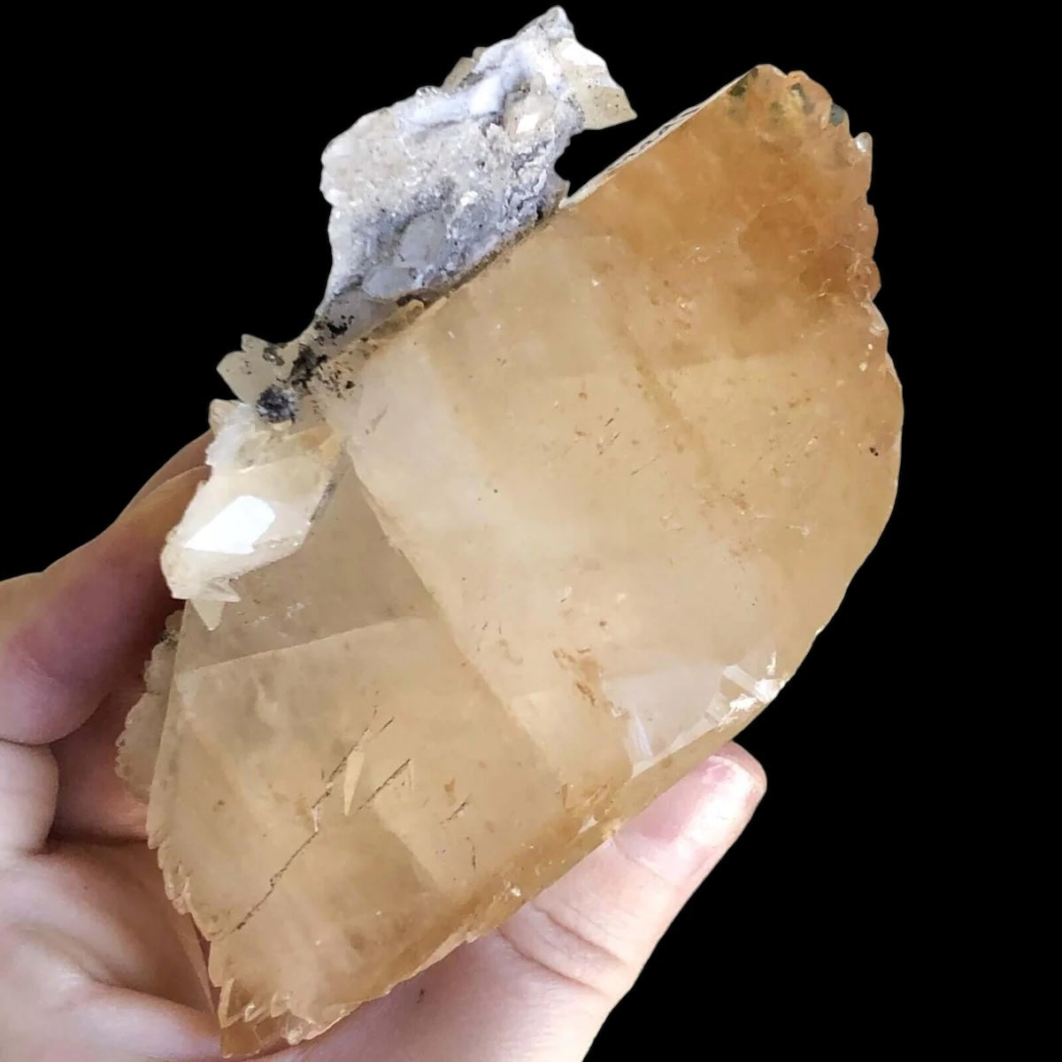 Elmwood “Stellar Beam” Calcite for Transformation and Protection| Stock J Mooncat Crystals