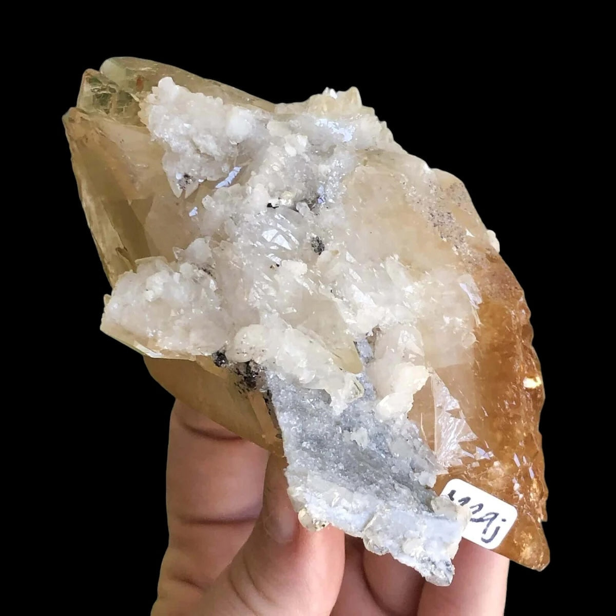 Elmwood “Stellar Beam” Calcite for Transformation and Protection| Stock J Mooncat Crystals