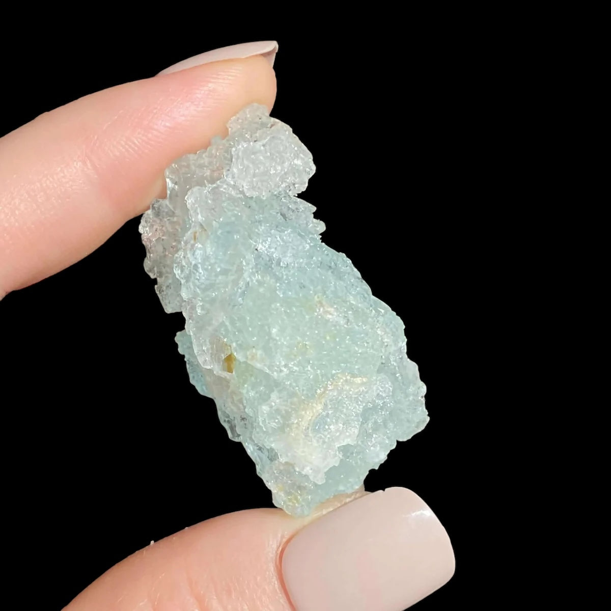 Etched Aquamarine for Calm and Communication | Stock A Mooncat Crystals