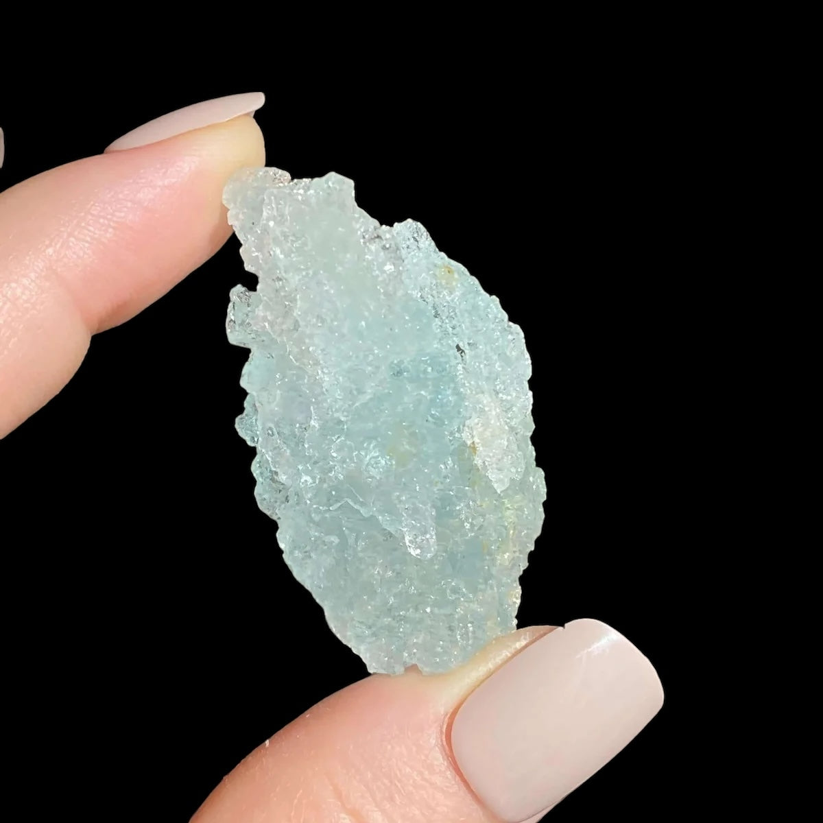 Etched Aquamarine for Calm and Communication | Stock A Mooncat Crystals