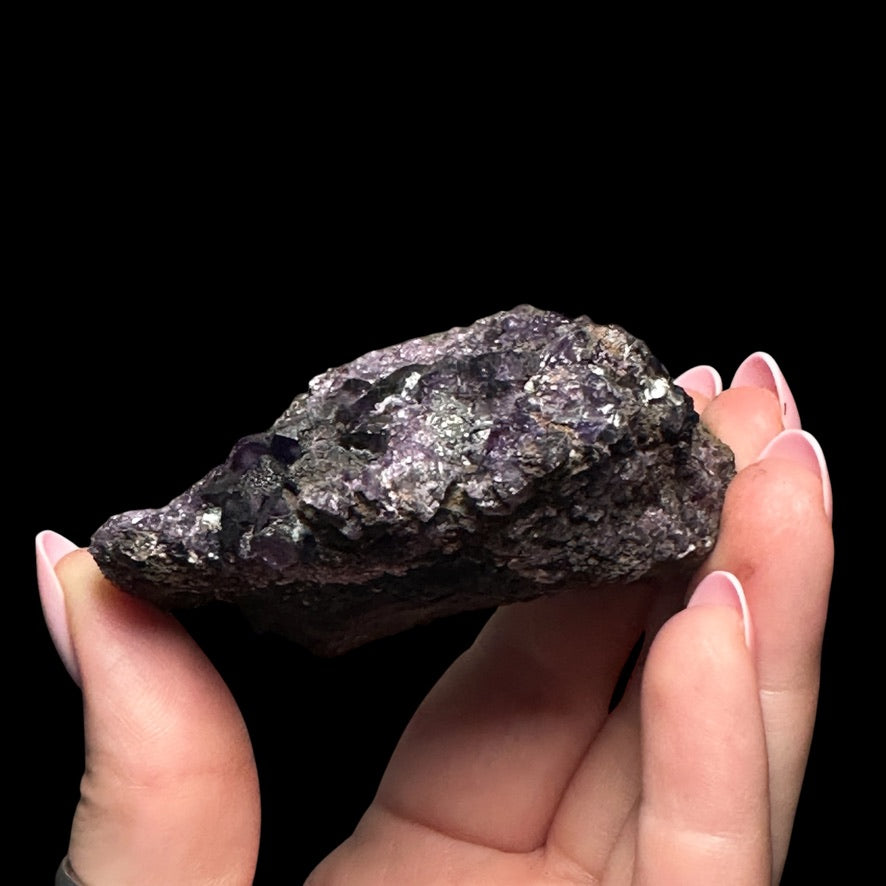 Dark Purple Fluorite