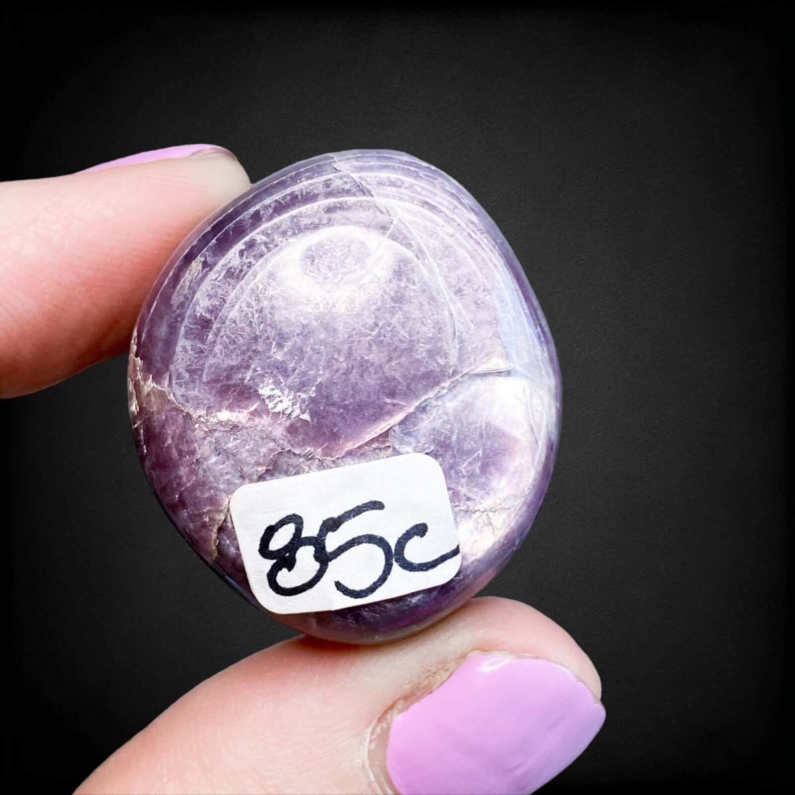 Gem Lepidolite for Stress Relief and Calm | You Choose Mooncat Crystals