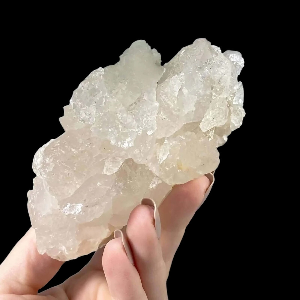 Himalayan Ice Quartz for Spiritual Elevation Mooncat Crystals