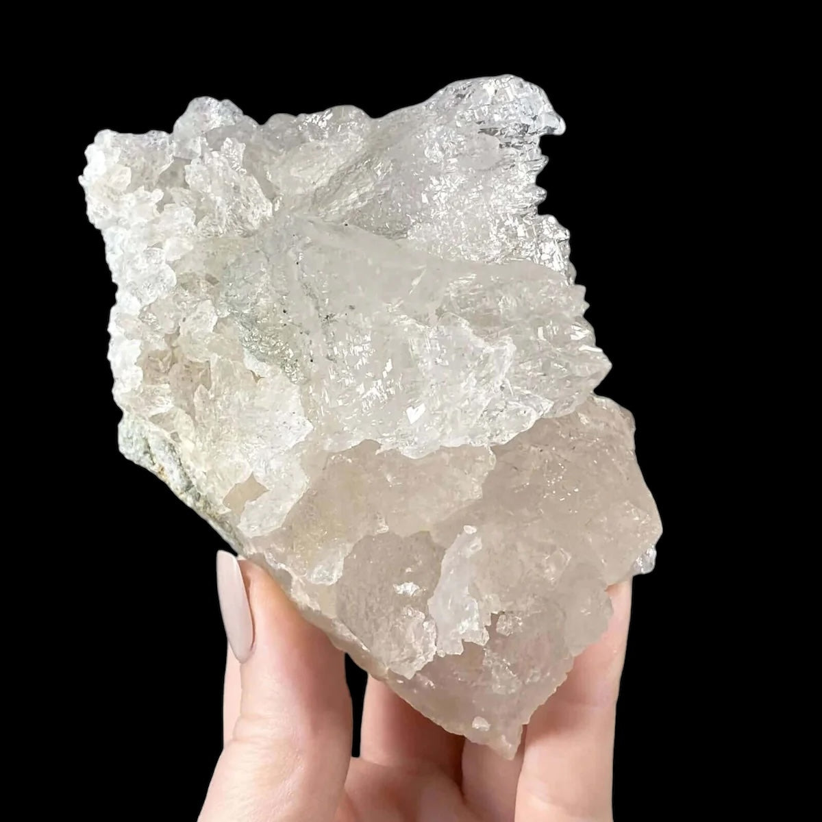 Himalayan Ice Quartz for Spiritual Elevation Mooncat Crystals