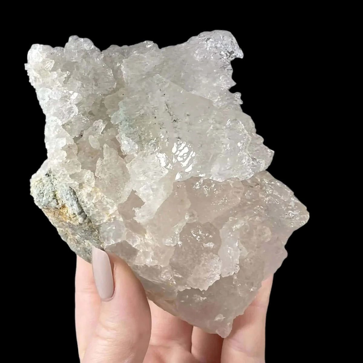 Himalayan Ice Quartz for Spiritual Elevation Mooncat Crystals