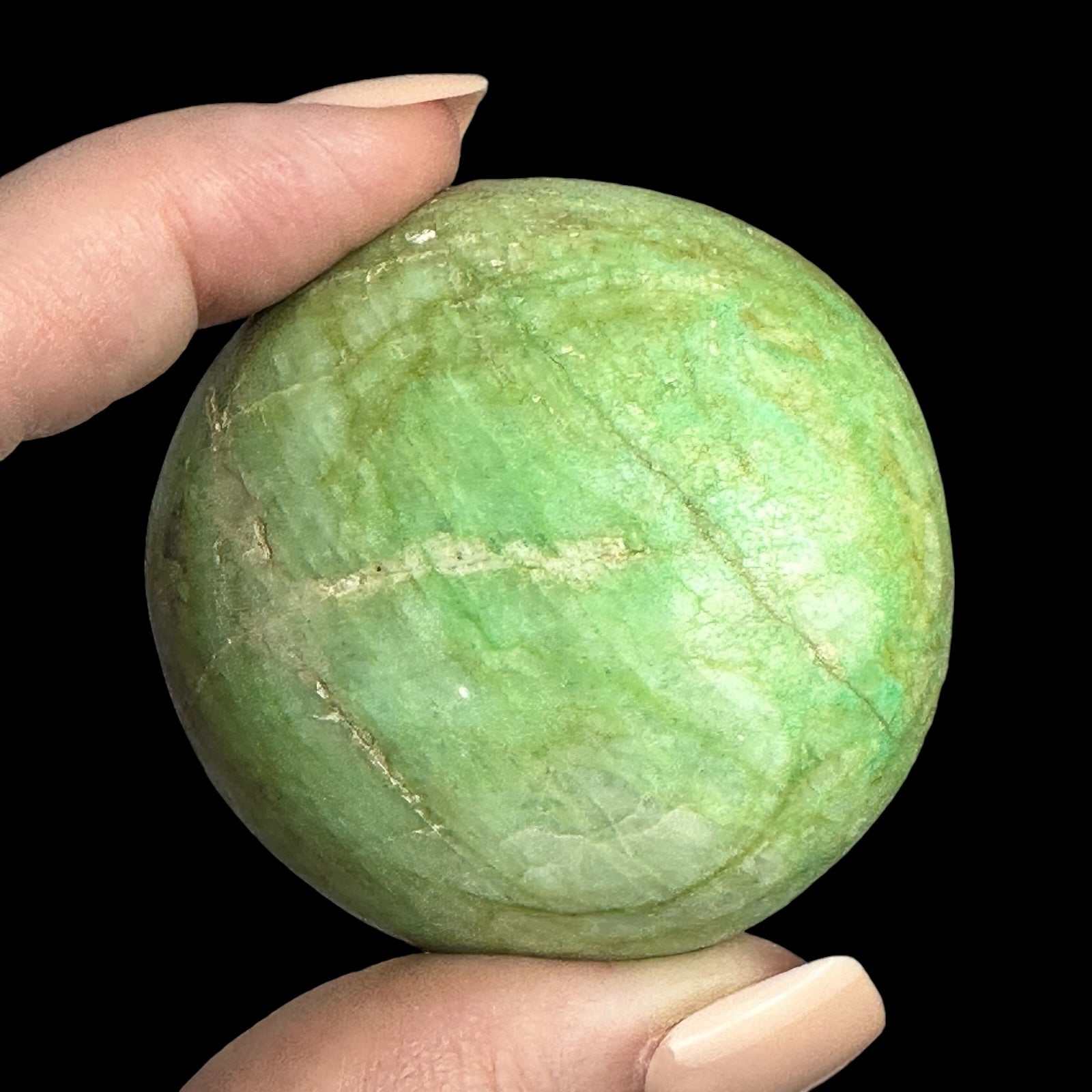 EMPOWERING + GROWTH-ACTIVATING:: Garnierite Palm Stone | Stock A