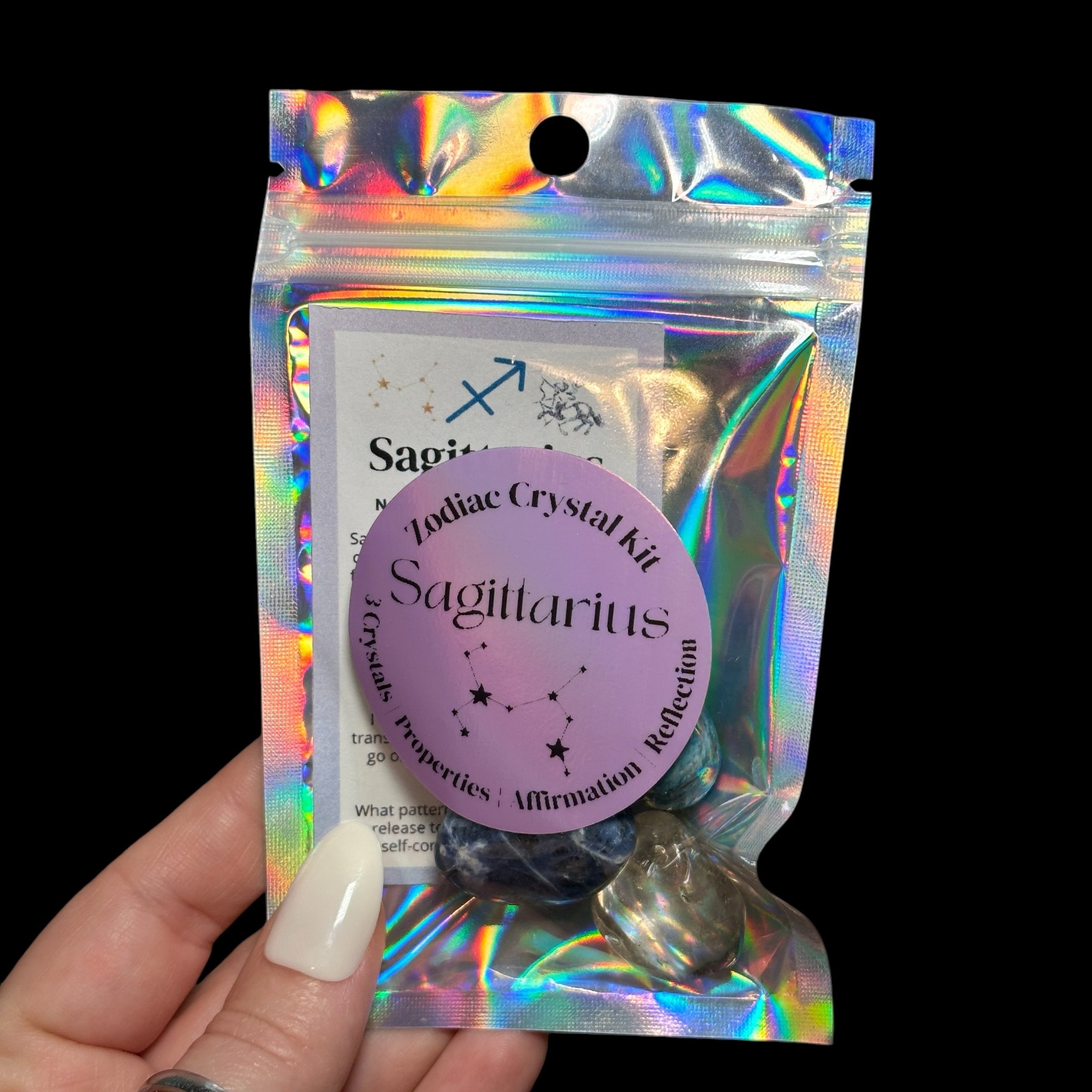 Crystals for Sagittarius Zodiac Crystal Kit