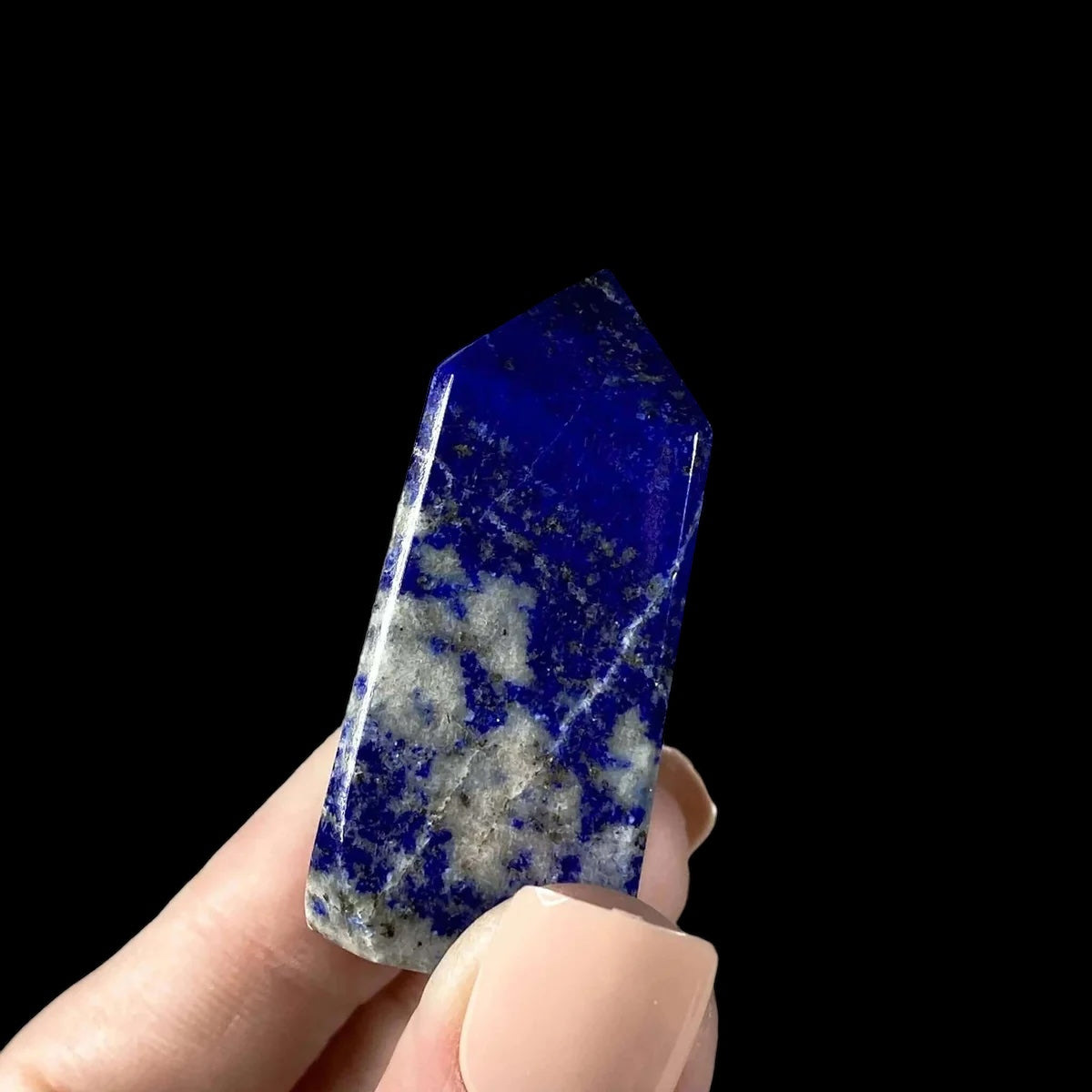 Lapis Tower for Wisdom and Truth | Stock B Mooncat Crystals