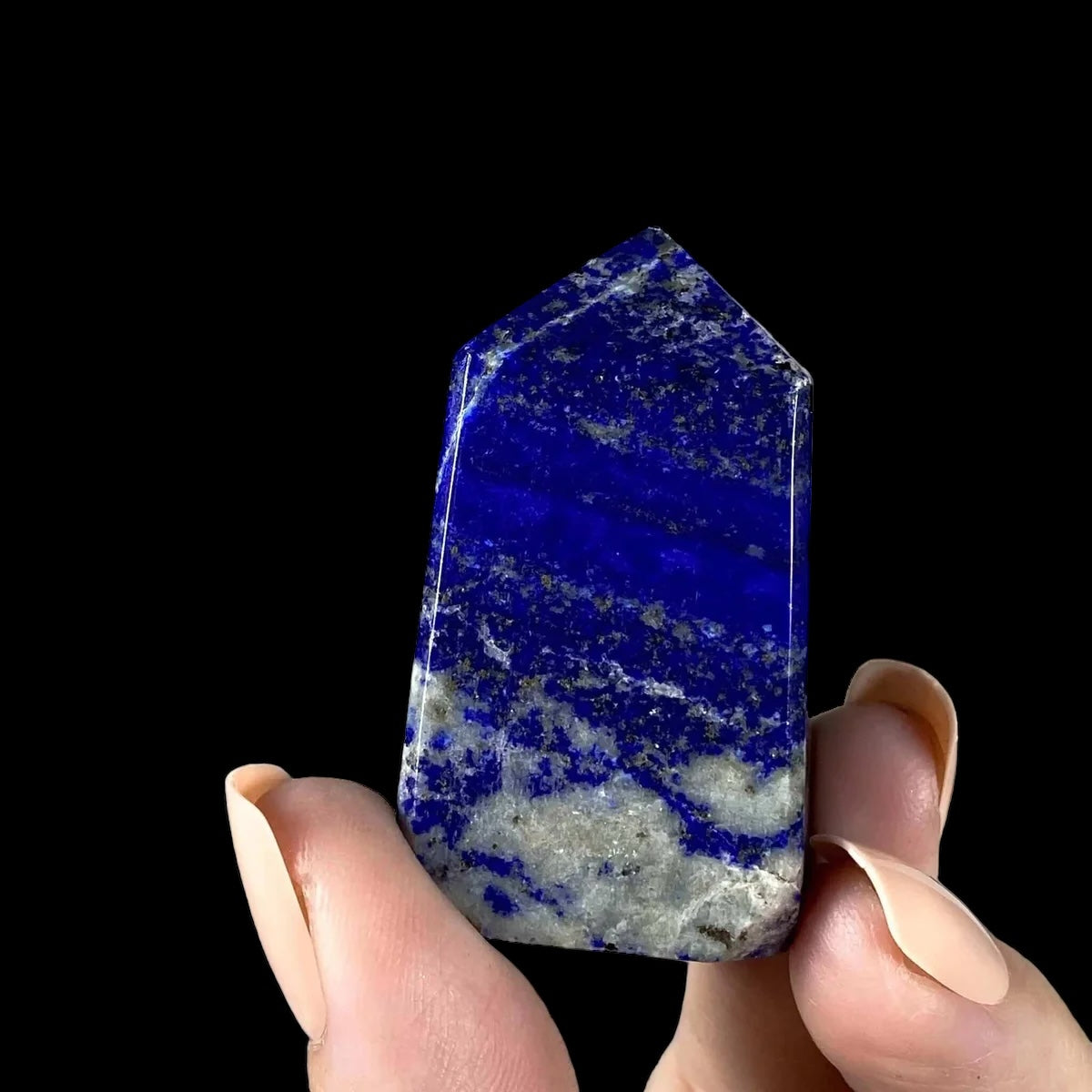 Lapis Tower for Wisdom and Truth | Stock B Mooncat Crystals