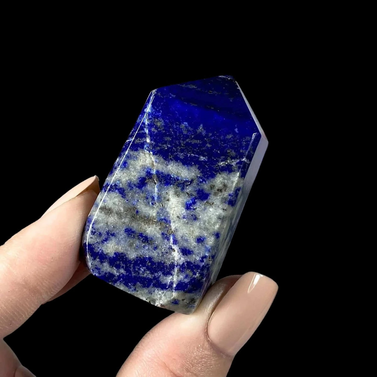 Lapis Tower for Wisdom and Truth | Stock B Mooncat Crystals