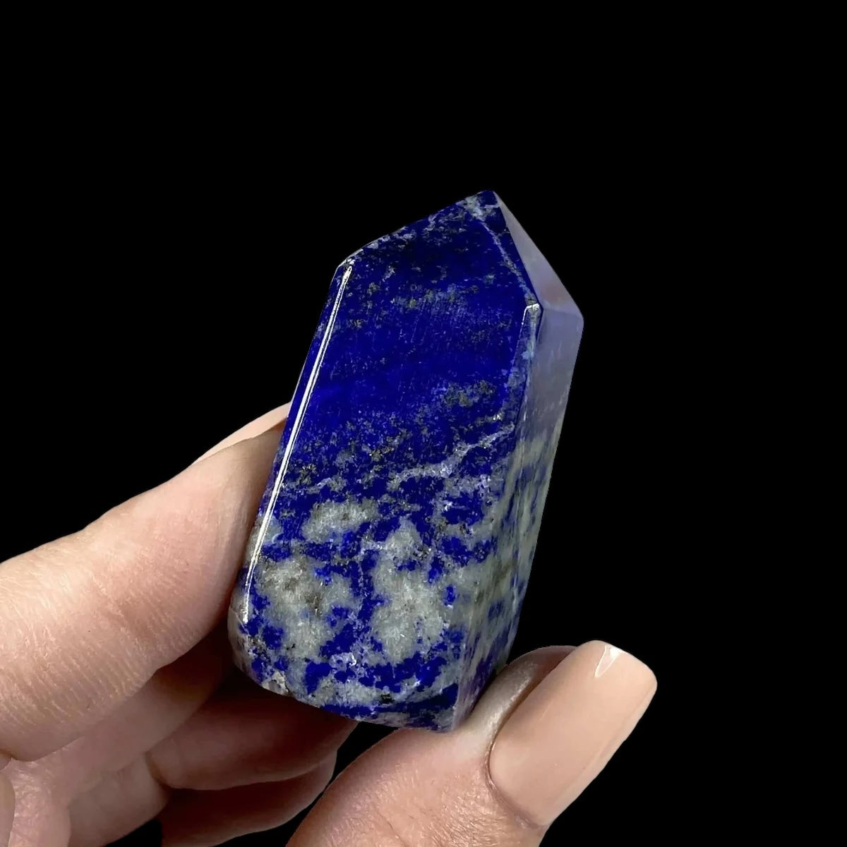 Lapis Tower for Wisdom and Truth | Stock B Mooncat Crystals