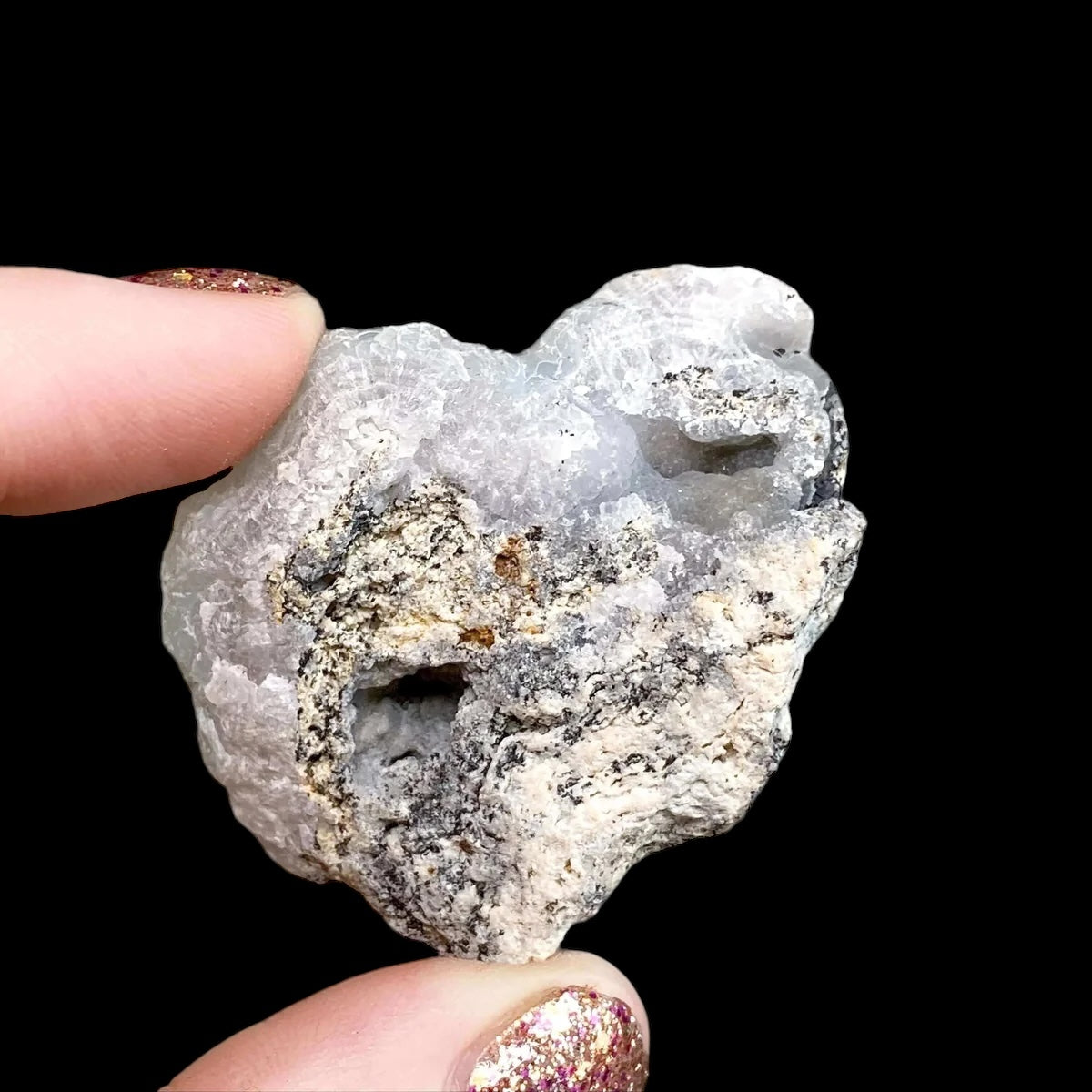 Lavender Grey Smithsonite for Soothing and Renewal | Stock G Mooncat Crystals