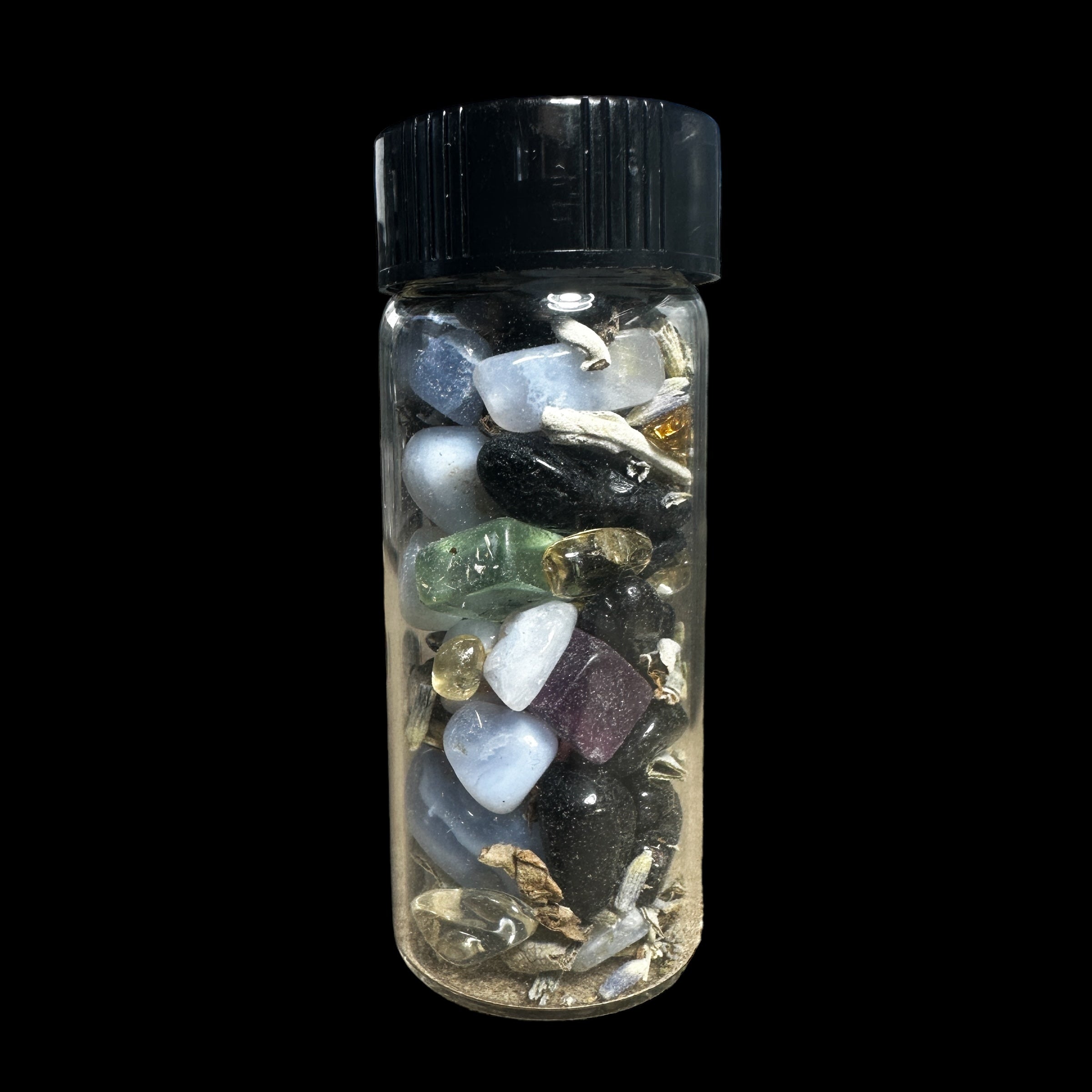 Mercury Retrograde Crystal Vial to Stay Calm and Grounded Mooncat Crystals