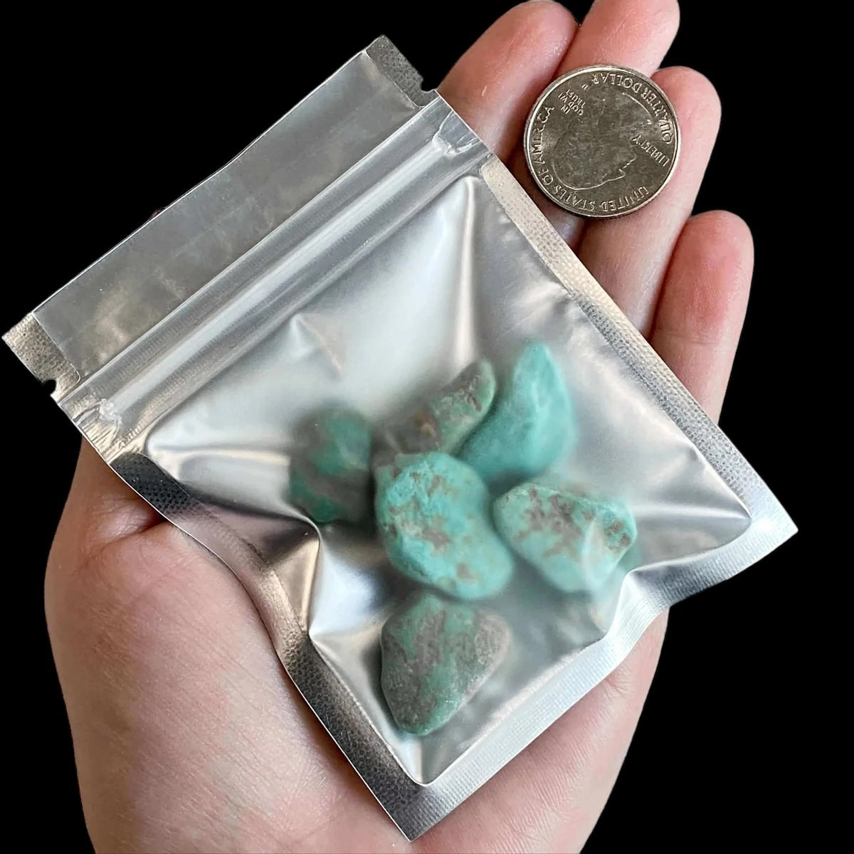 Mexican Turquoise for Inspiration and Expression Mooncat Crystals