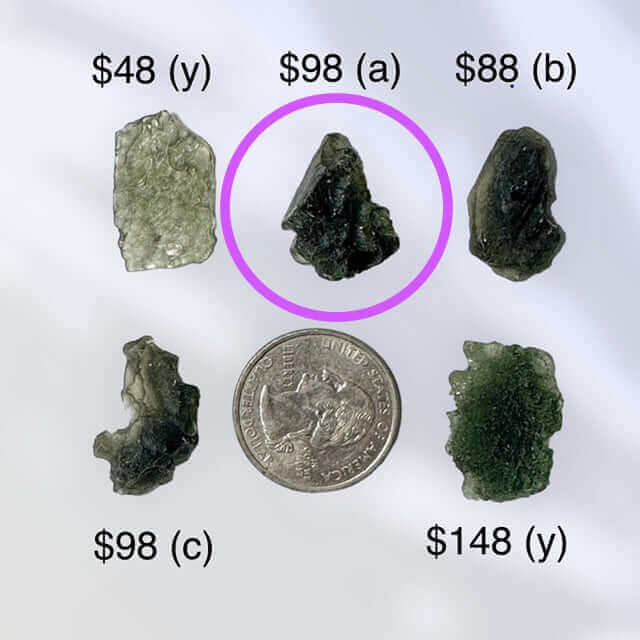 Moldavite for Transformation and Spiritual Awakening | Stock A Mooncat Crystals