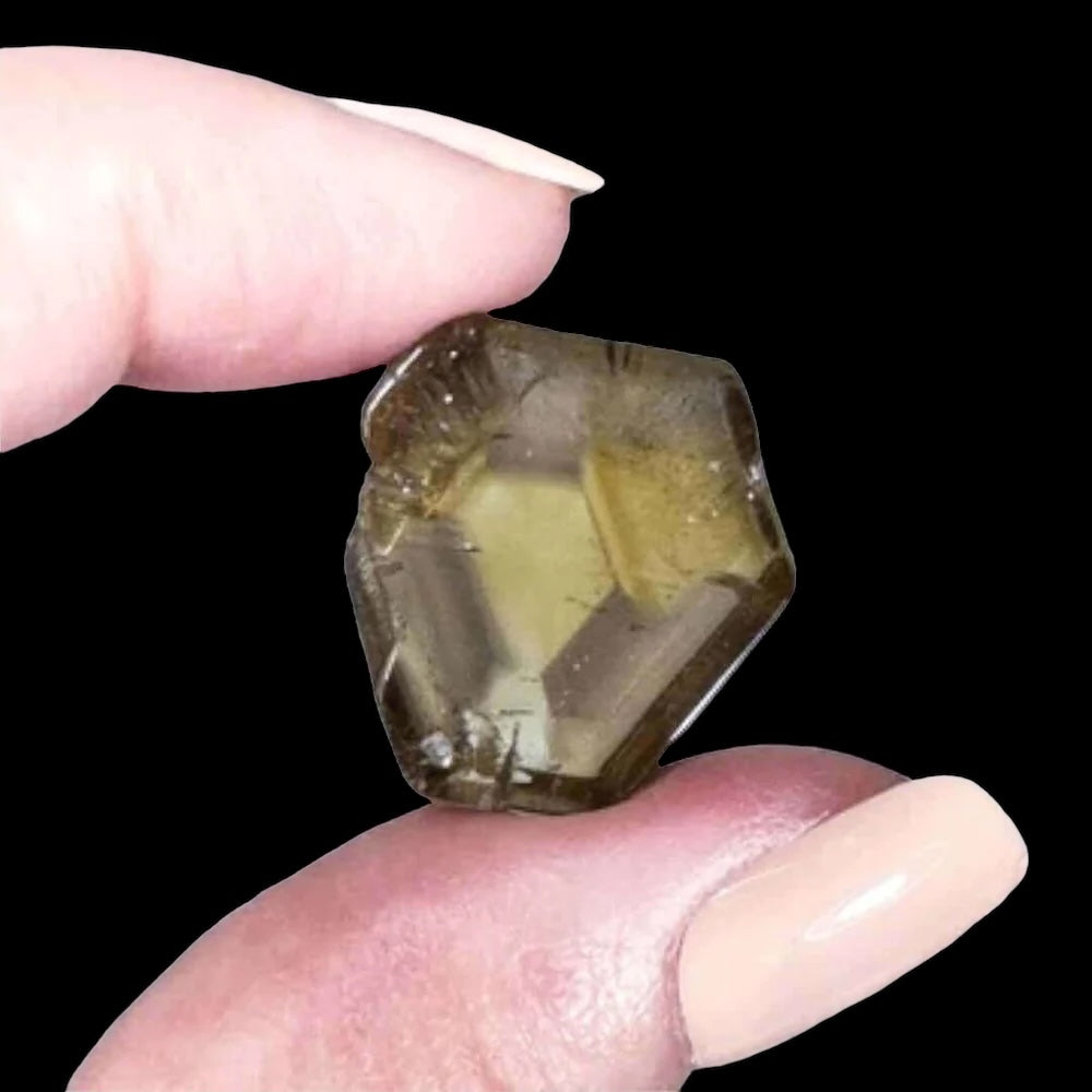 WEALTH-ACTIVATING:: Natural African Citrine Slice | Stock C