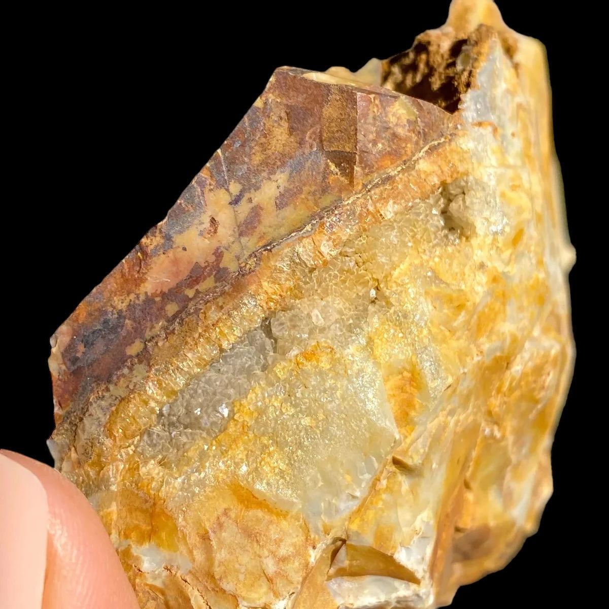 Ohio Flint for Strength and Grounding | Stock Q Mooncat Crystals