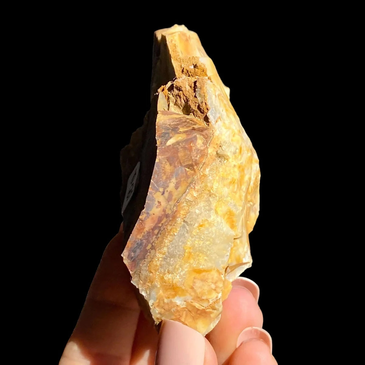 Ohio Flint for Strength and Grounding | Stock Q Mooncat Crystals