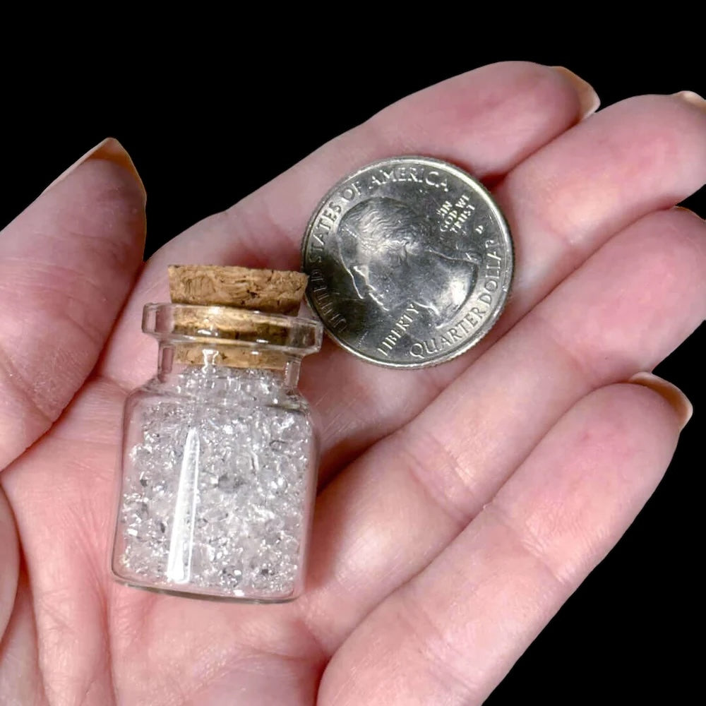 INNER VISION + SPIRITUAL AWAKENING:: Pakimer “Diamond” Quartz Vial