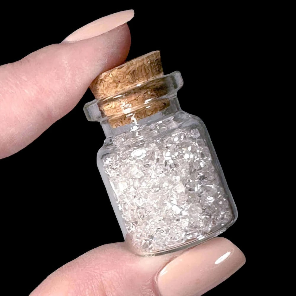 INNER VISION + SPIRITUAL AWAKENING:: Pakimer “Diamond” Quartz Vial