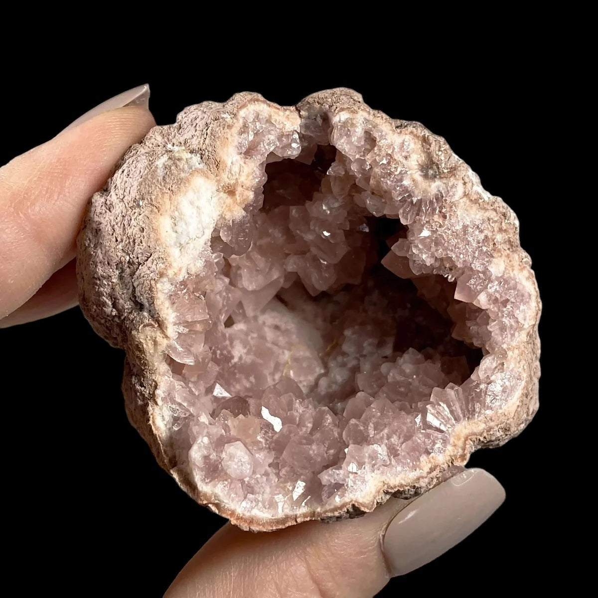 BALANCING + AWAKENING:: Pink Amethyst Geode | Stock L