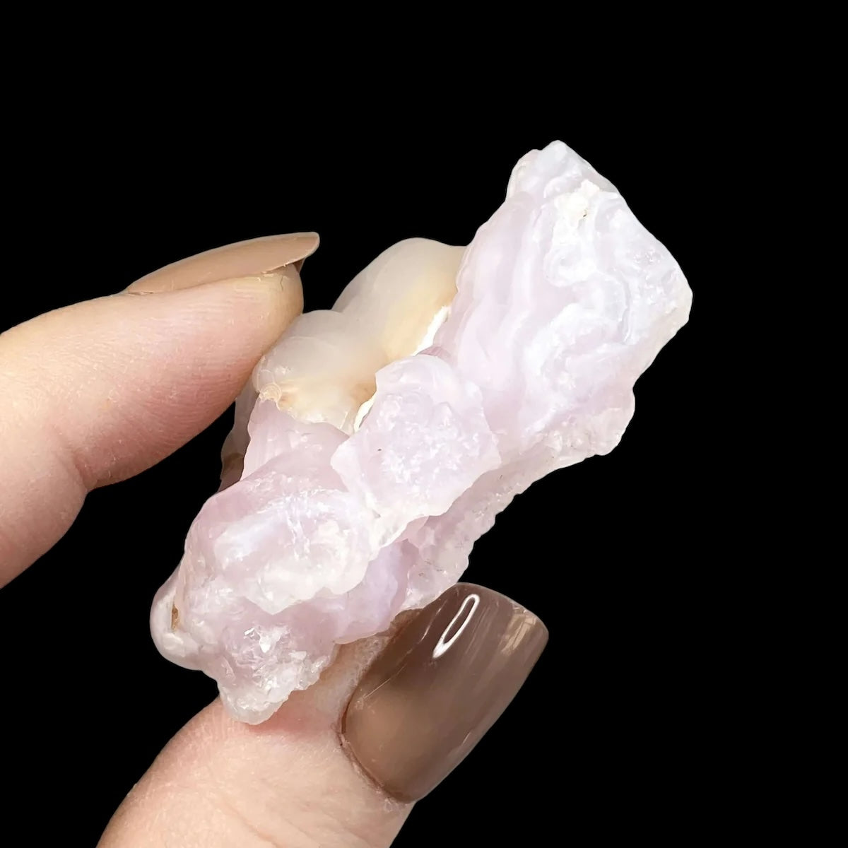 Pink Chalcedony for Nurturing and Emotional Healing| Stock A Mooncat Crystals