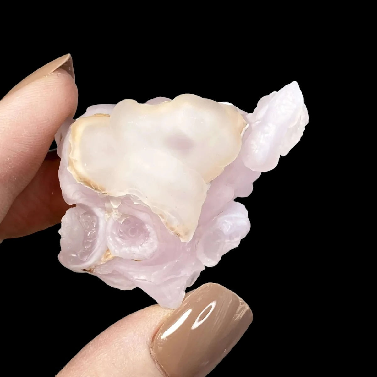 Pink Chalcedony for Nurturing and Emotional Healing| Stock A Mooncat Crystals