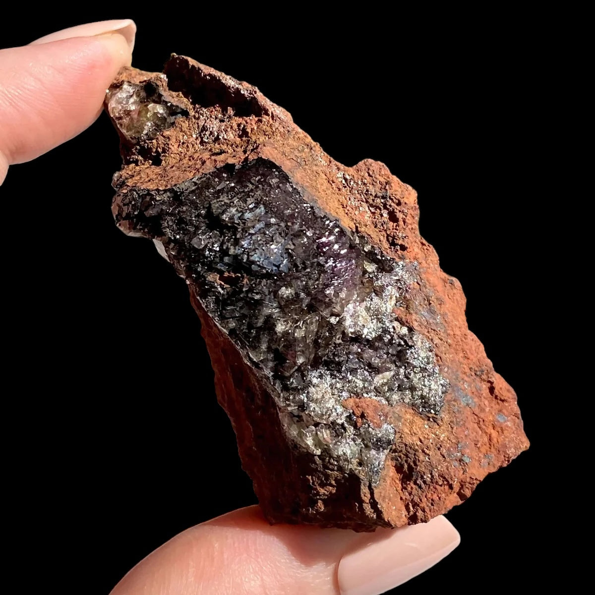 Purple Adamite for Emotional Resilience and Releasing Grief | Stock D Mooncat Crystals