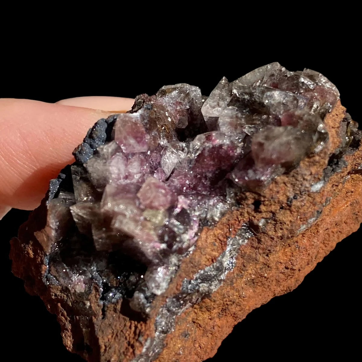 Purple Adamite for Emotional Resilience and Releasing Grief | Stock G Mooncat Crystals