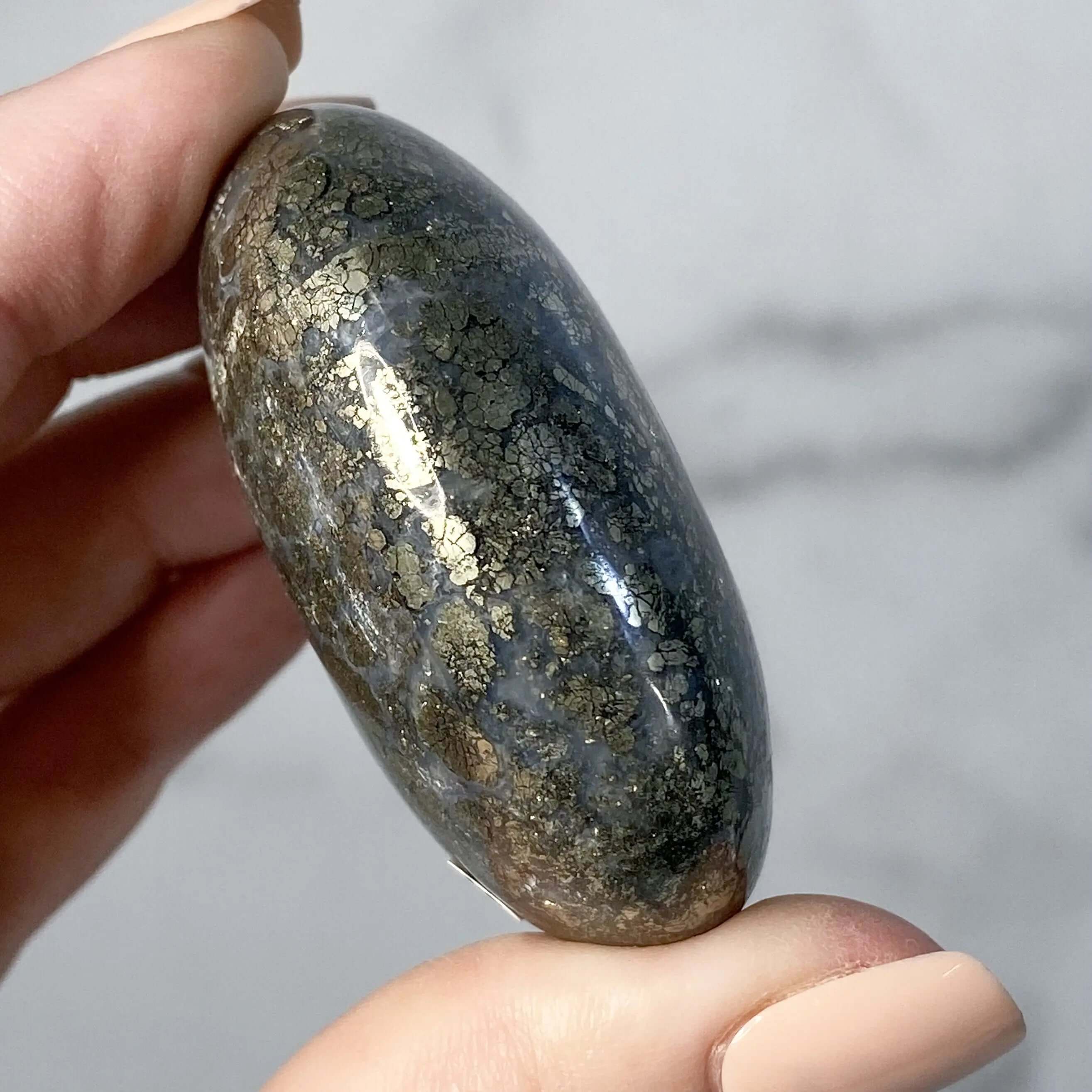 Pyrite Flower Agate | Stock F Mooncat Crystals