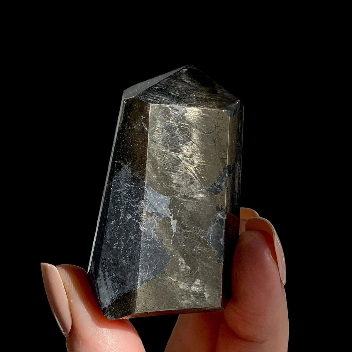 Pyrite Gem for Wealth and Confidence | Stock L Mooncat Crystals