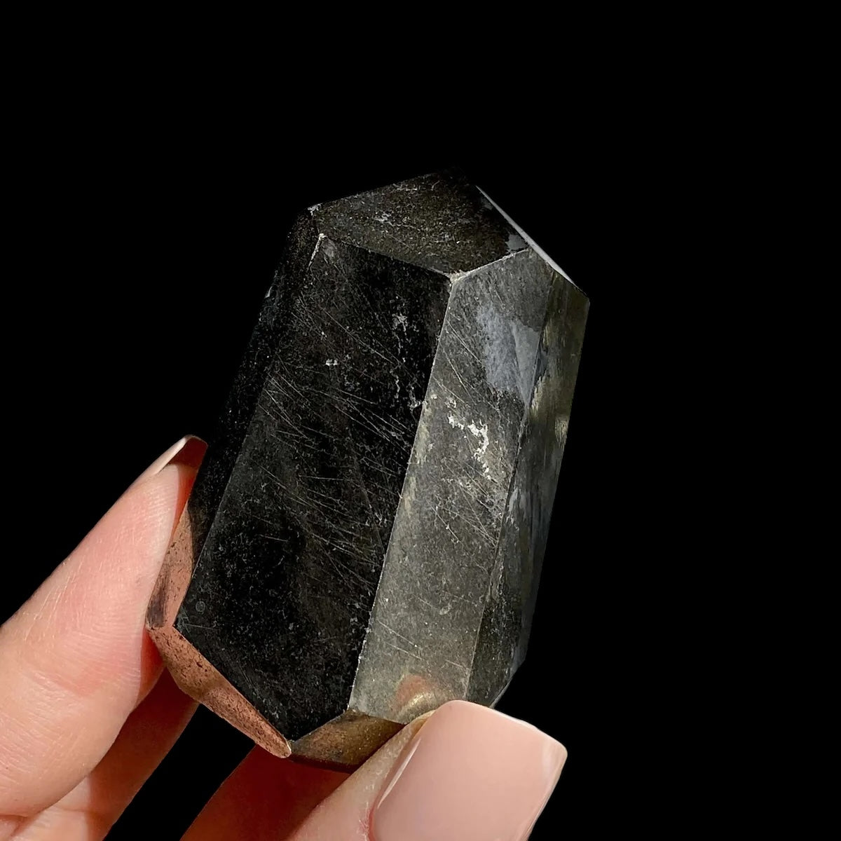 Pyrite Gem for Wealth and Confidence | Stock L Mooncat Crystals