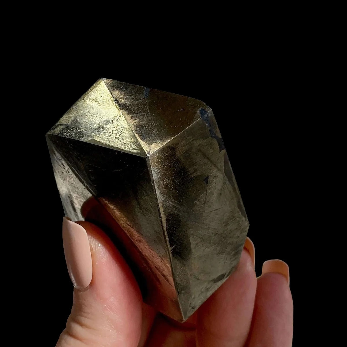 Pyrite Gem for Wealth and Confidence | Stock M Mooncat Crystals