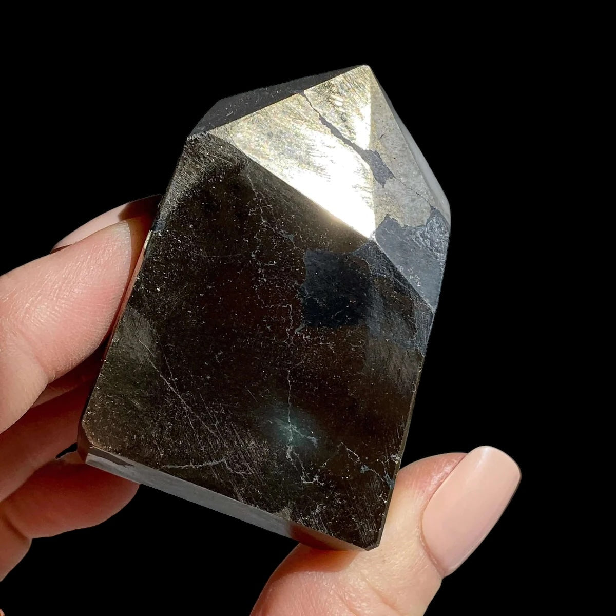 Pyrite Gem for Wealth and Confidence | Stock M Mooncat Crystals