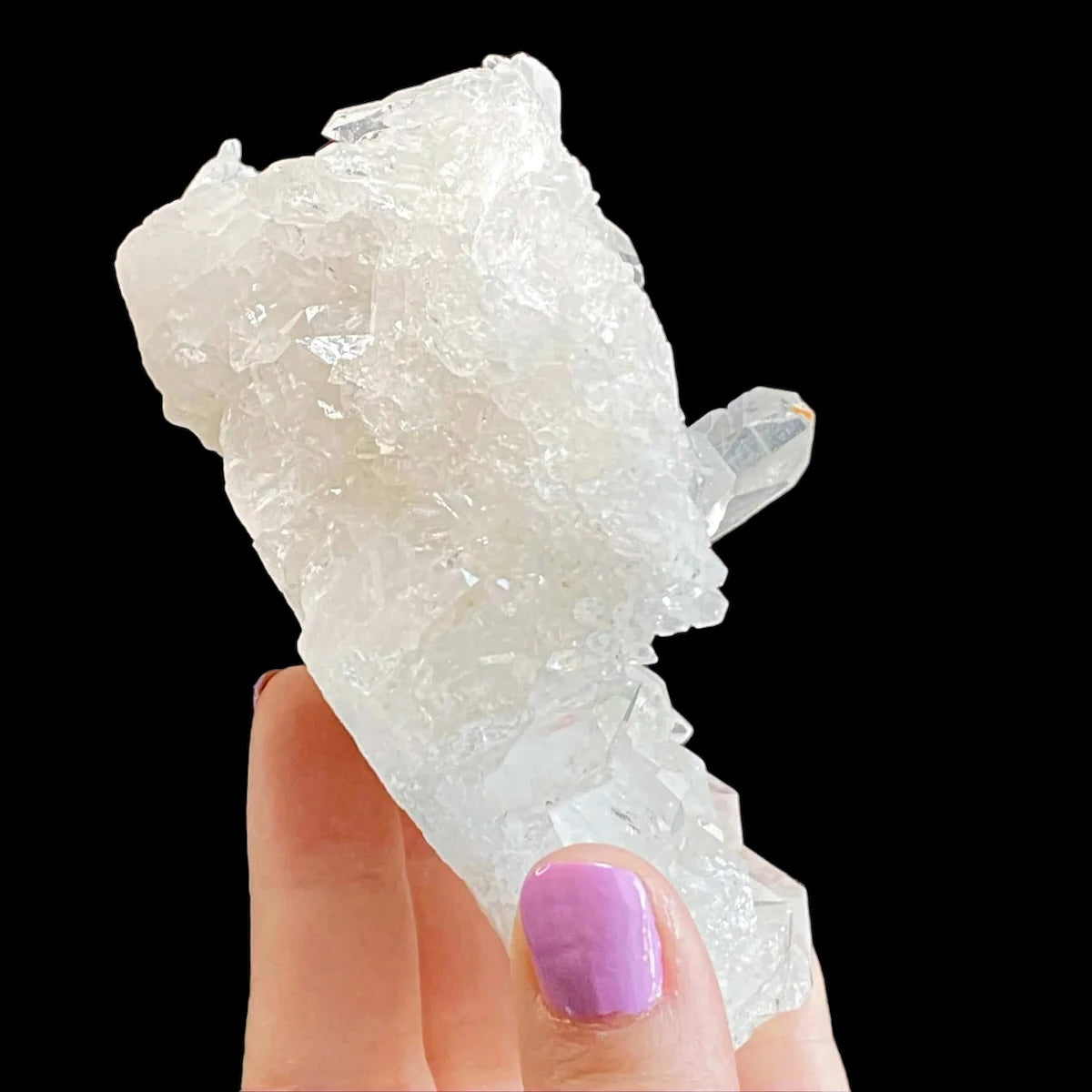 Quartz Cluster for Clarity and Amplification Mooncat Crystals