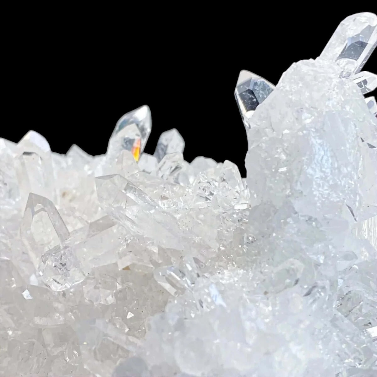 Quartz Cluster for Clarity and Amplification Mooncat Crystals