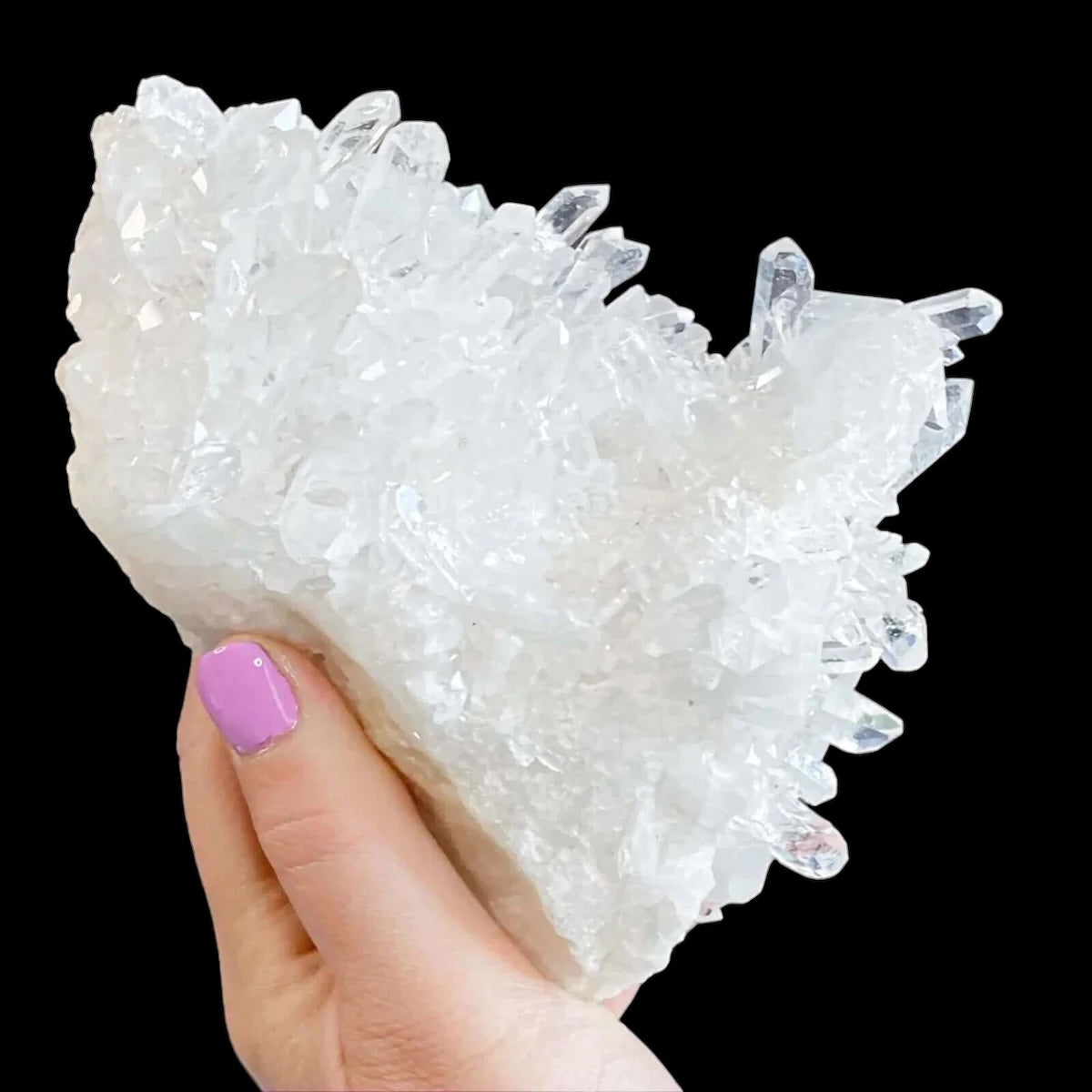 Quartz Cluster for Clarity and Amplification Mooncat Crystals