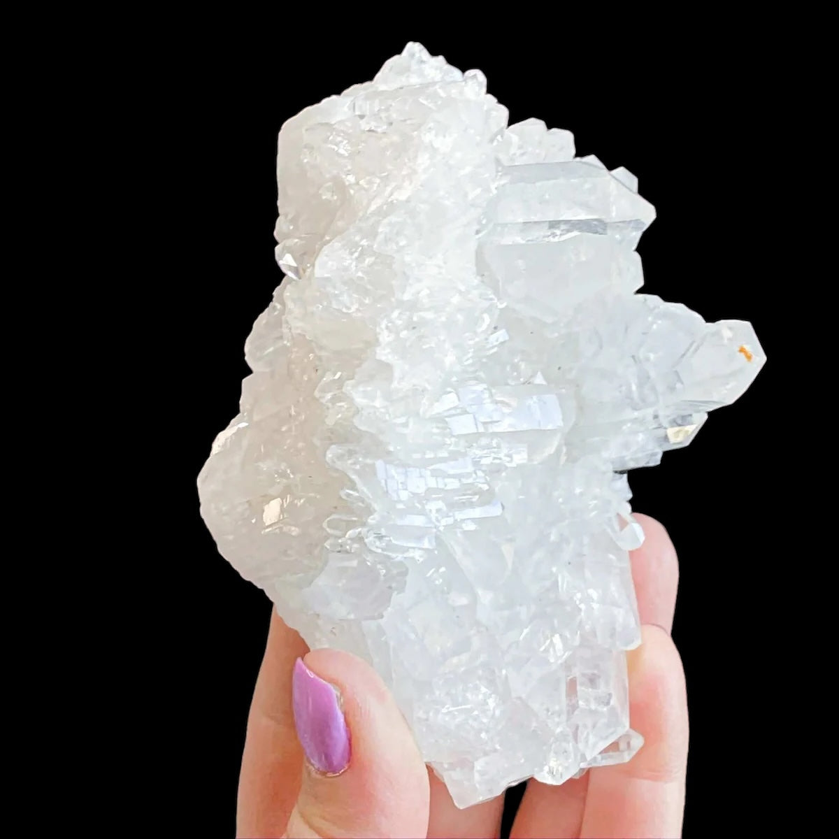 Quartz Cluster for Clarity and Amplification Mooncat Crystals