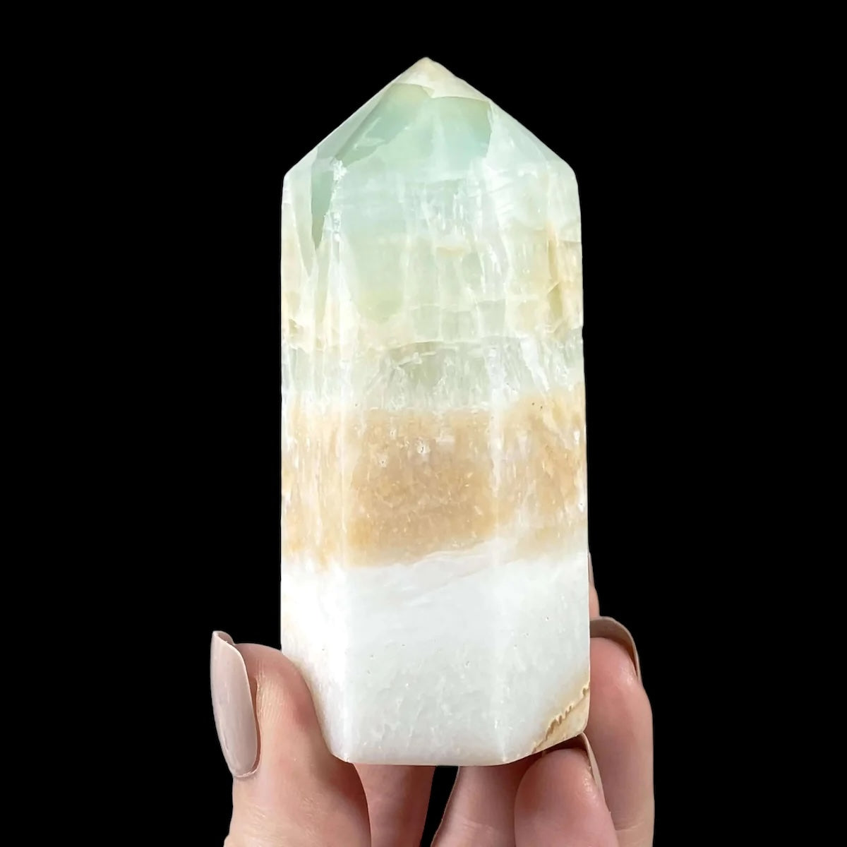 REASSURING + INSPIRING:: Caribbean Calcite Tower | Stock A Mooncat Crystals