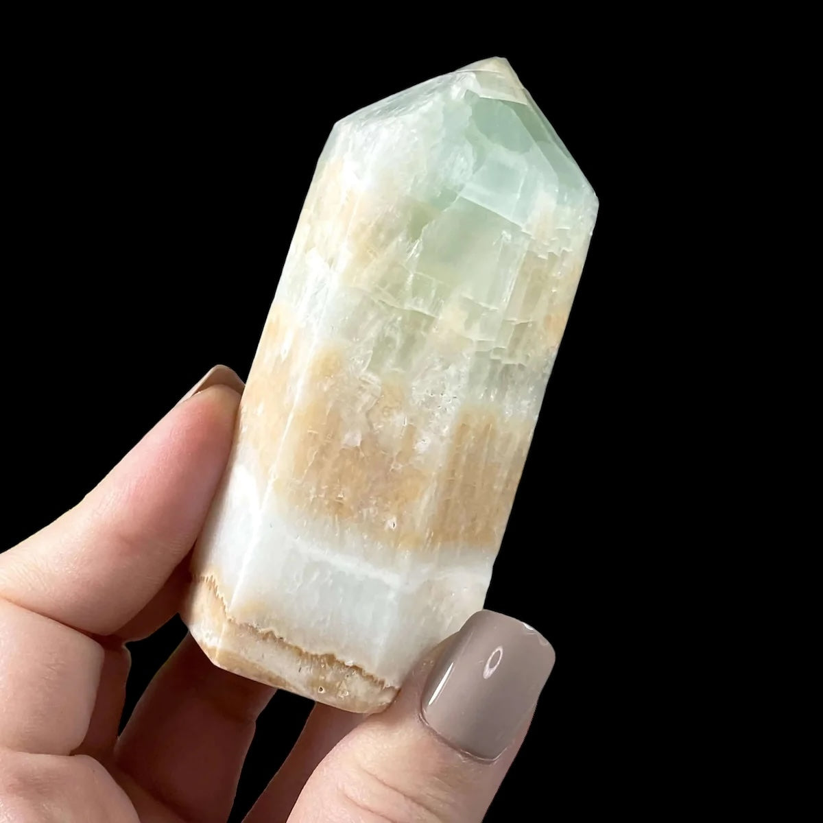 REASSURING + INSPIRING:: Caribbean Calcite Tower | Stock A Mooncat Crystals